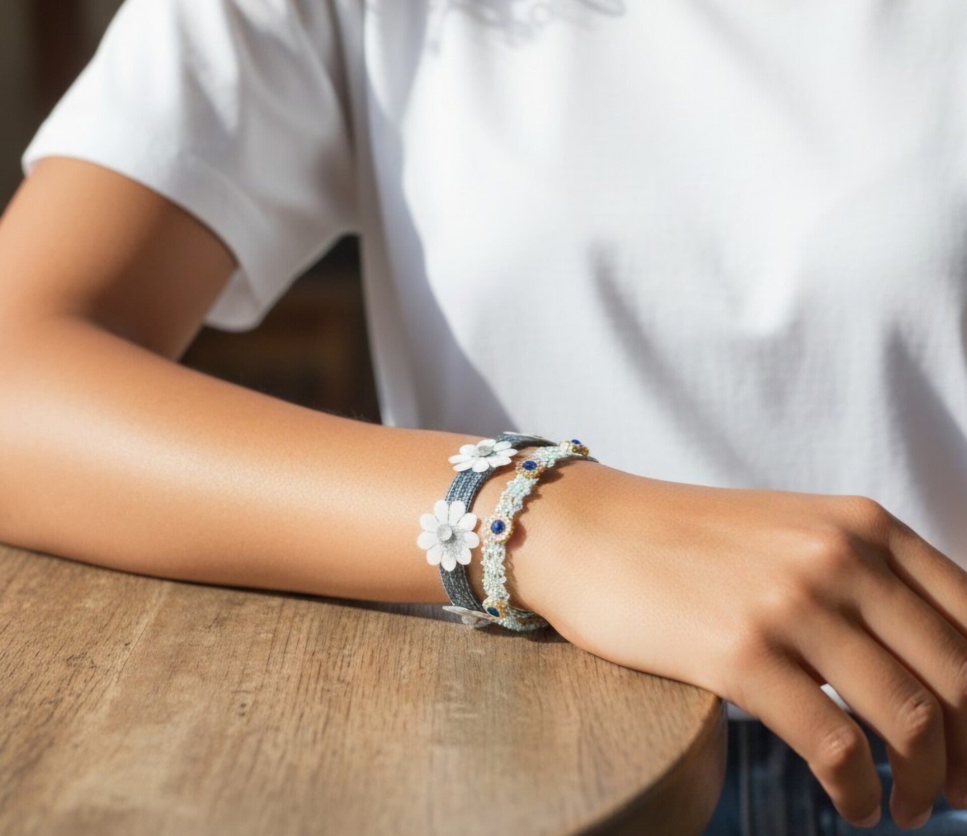 Double bracelet " dentjean "