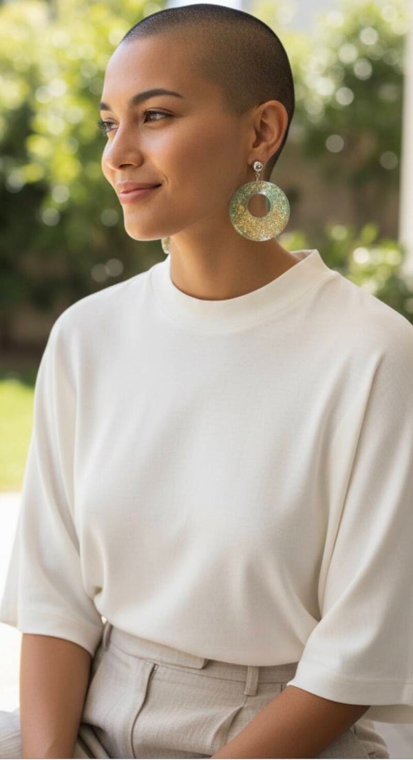 Boucles d' oreilles Iris.