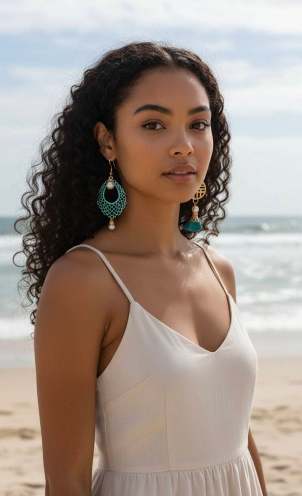 Boucles d'oreilles Élégance Orientale