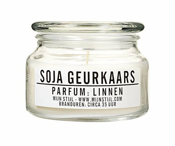 Mijn Stijl Geurkaars Linnen