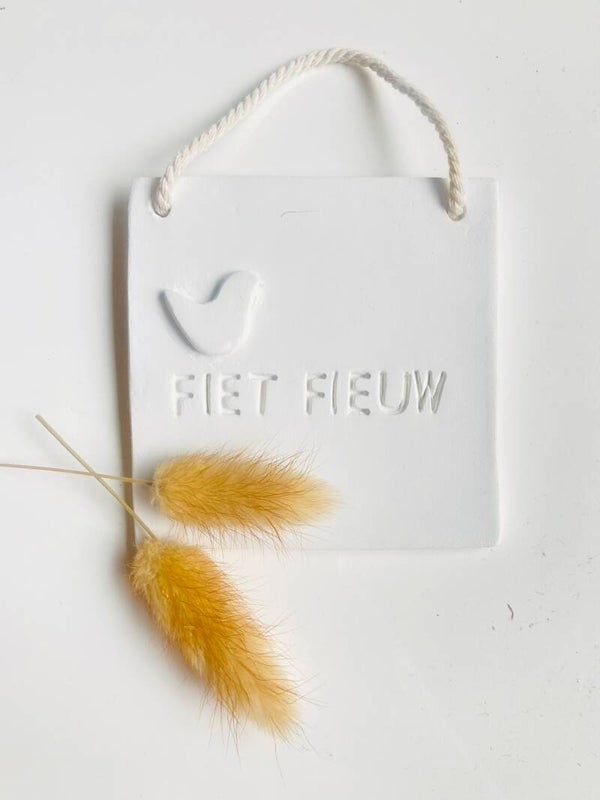 Klei tegel - fiet fieuw