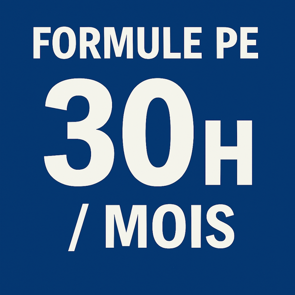 Formule PE 30H / MOIS