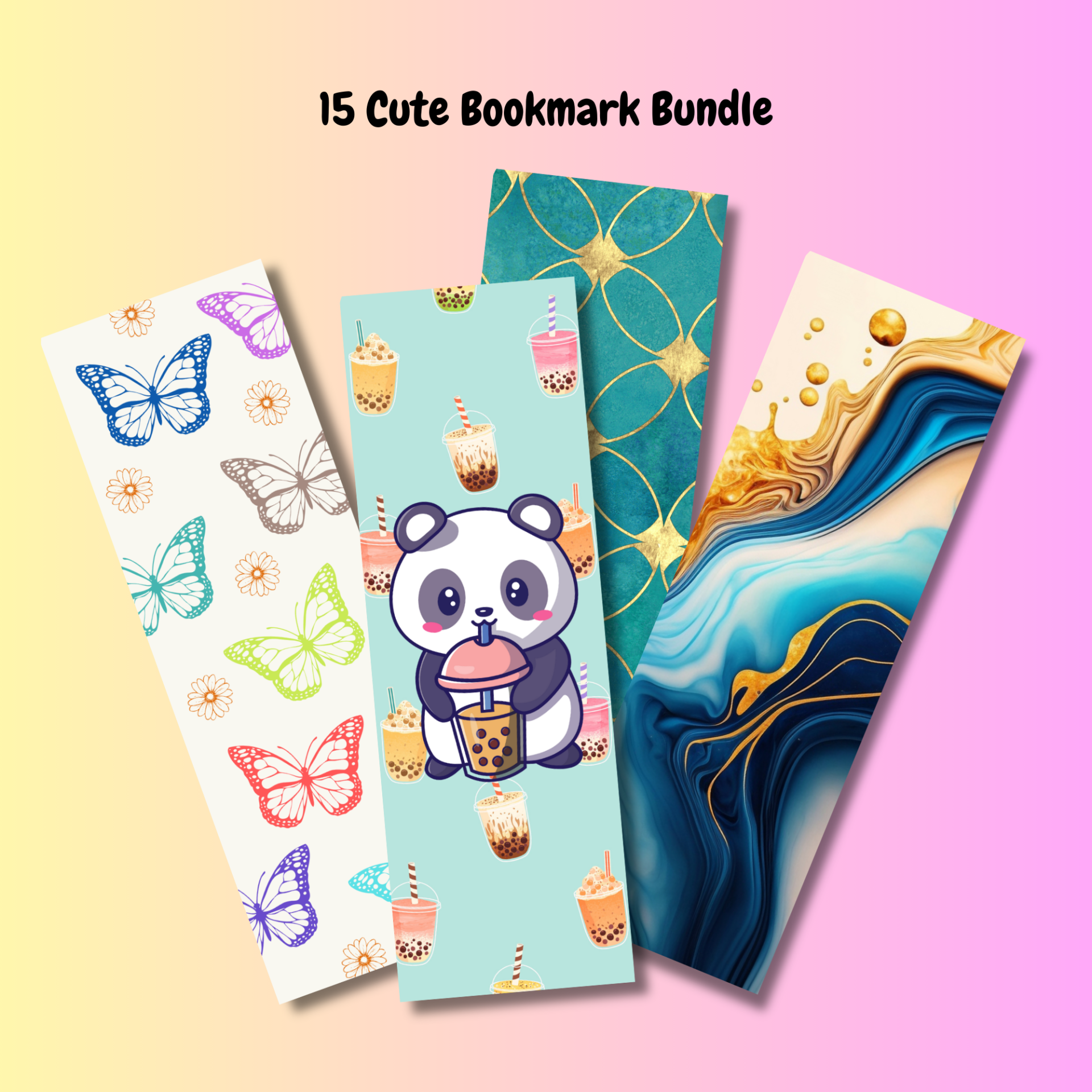 Cute Bookmark Bundle
