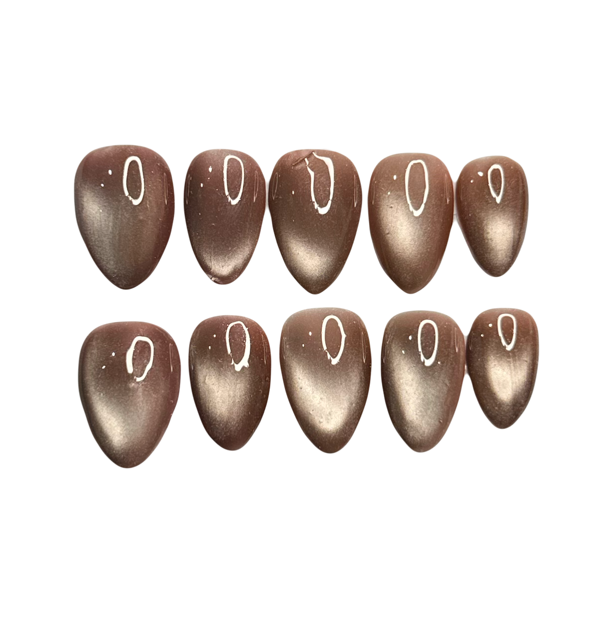 Cateye nails (9 shades)