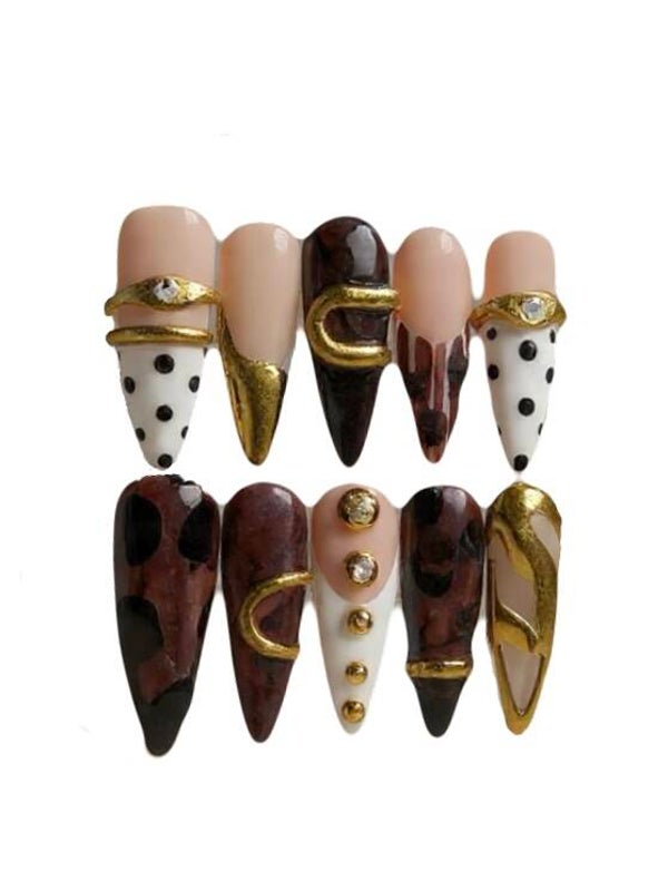 Artisan Deco (long stiletto)
