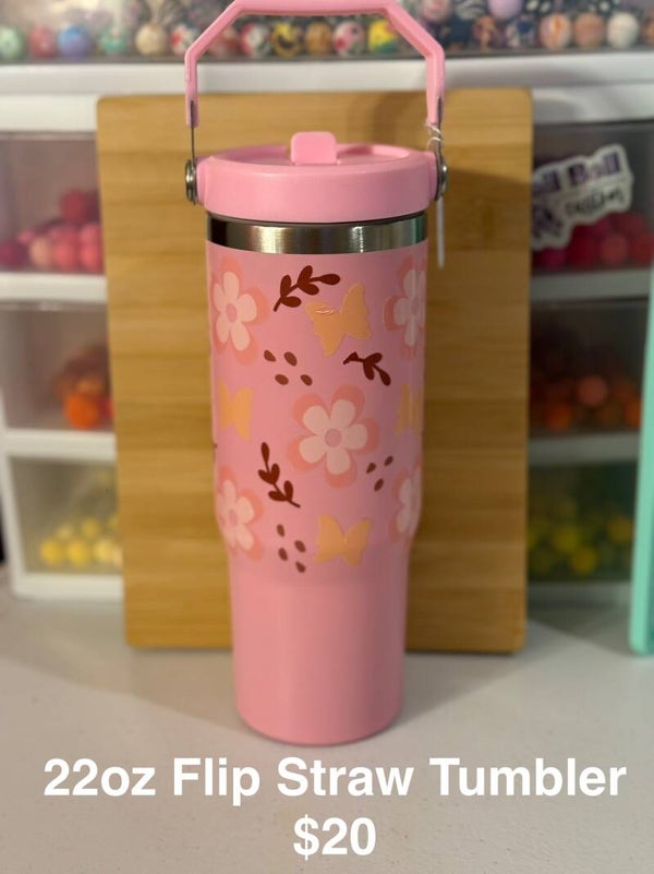Flip Straw Tumbler