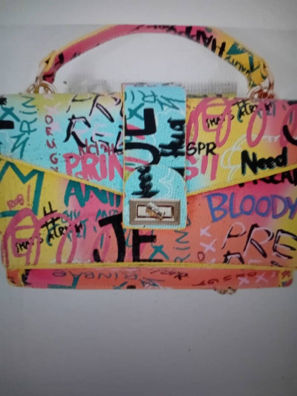 Graffiti Mini Satchel Bag