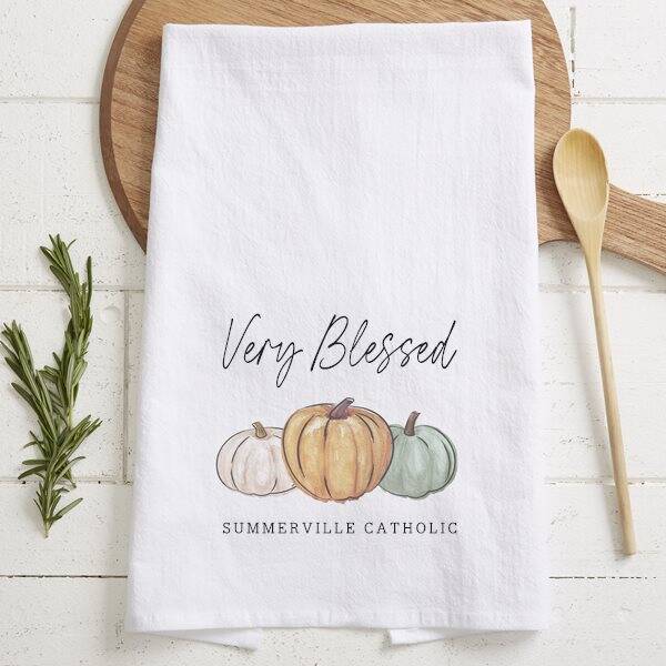 Summerville Catholic "Very Blessed" Towel