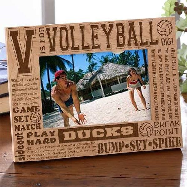 Volleyball Picture Frame
