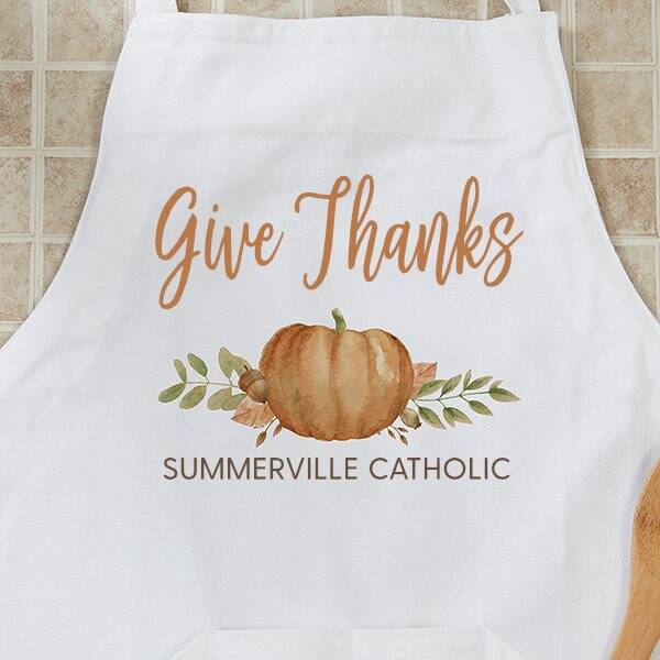 SCS "Give Thanks" Apron