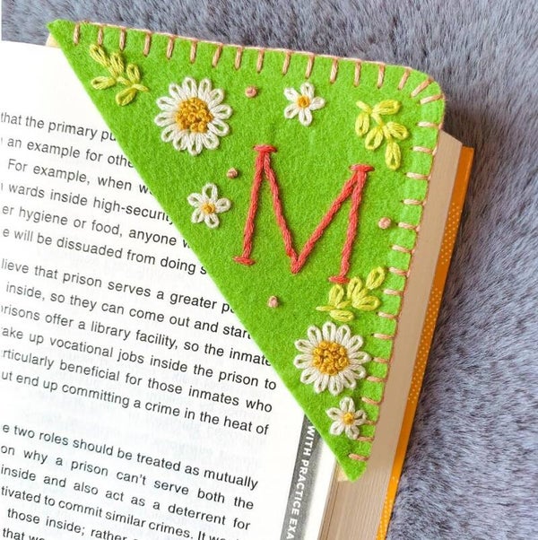 Embroidered Bookmark