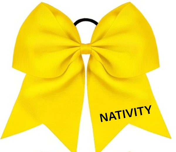Nativity Large Hair Bow