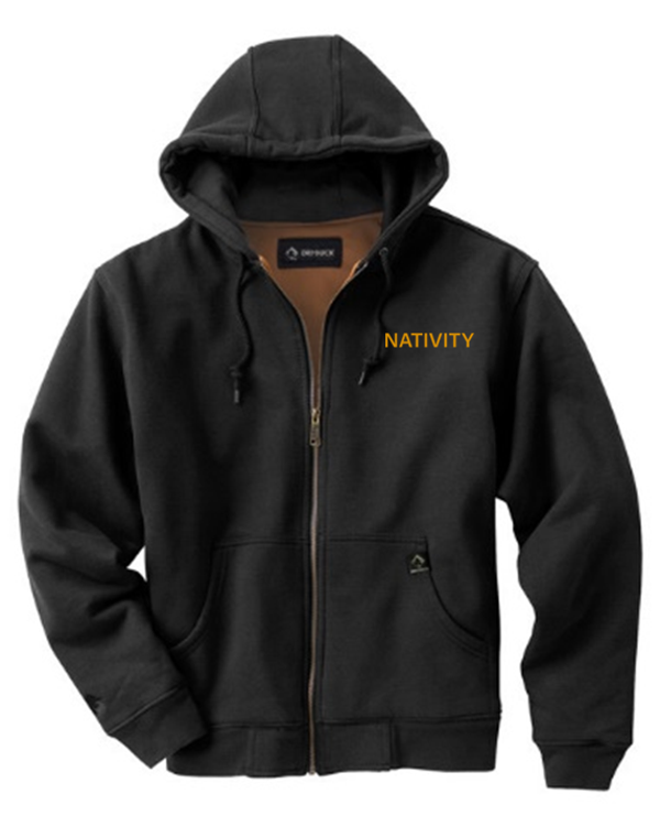 Nativity Embroidered Men's Dri Duck Jacket