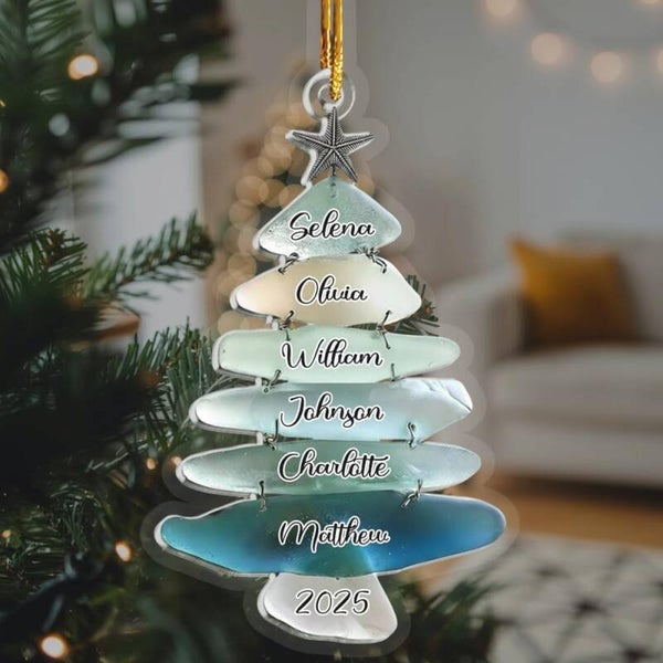 Coastal Tree Ornament