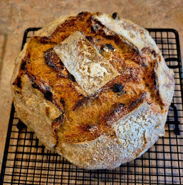 Rye Raisin Sourdough- Dangerously Tasty