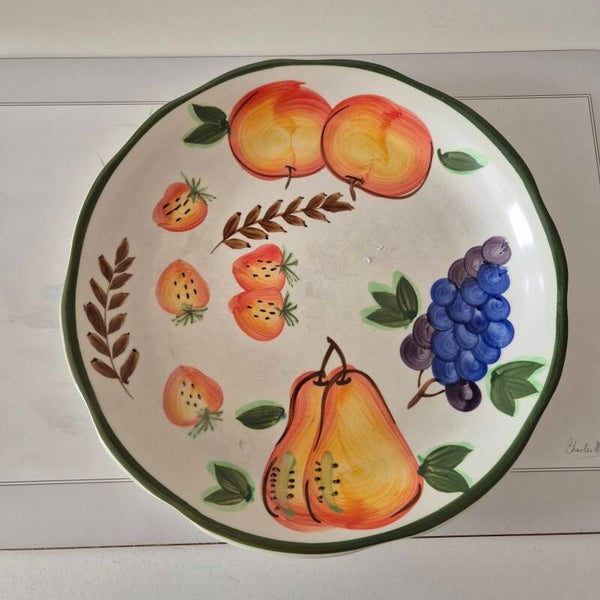 Vintage Fruitschaal Divers Fruit