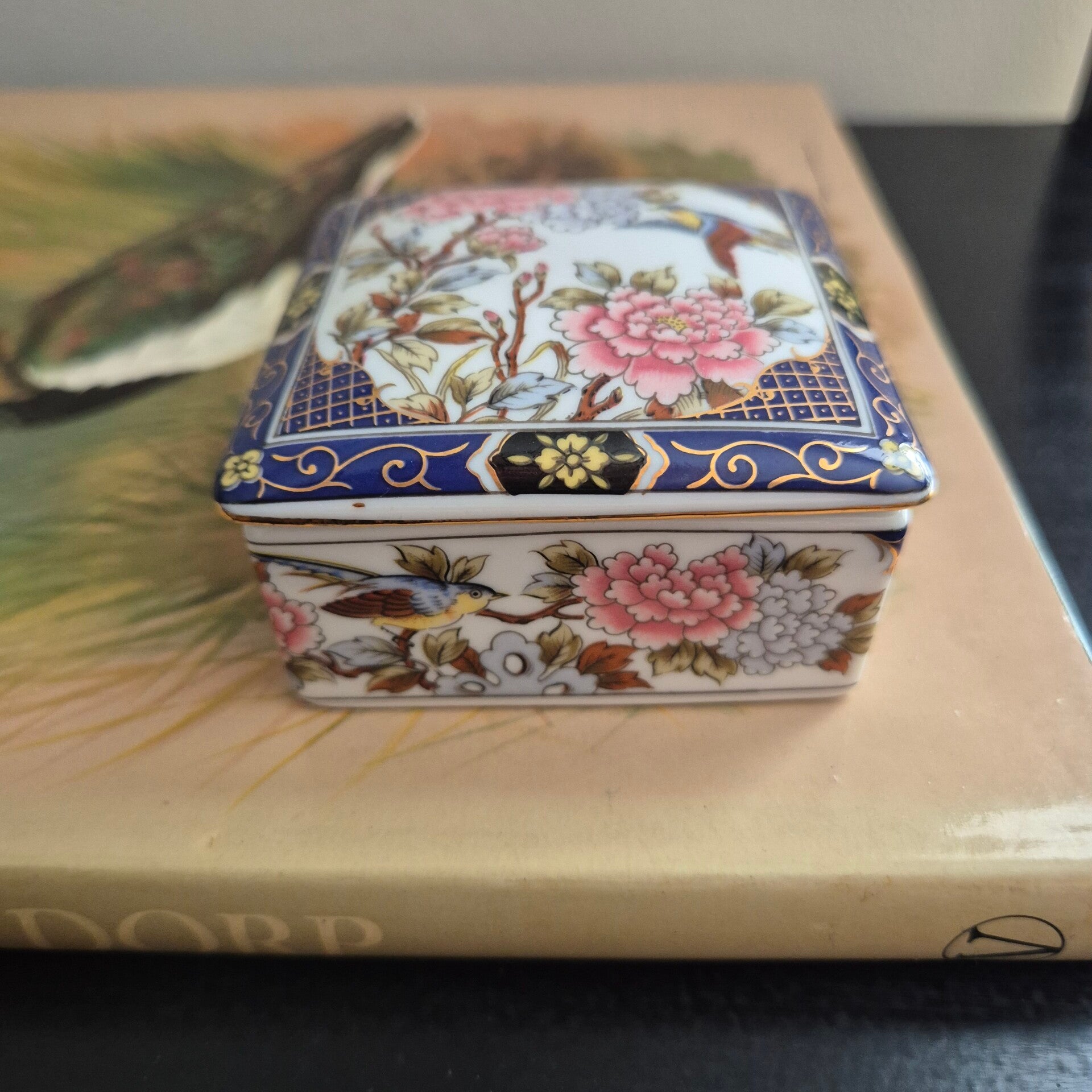 Vintage Japans Sieradendoosje, Imari