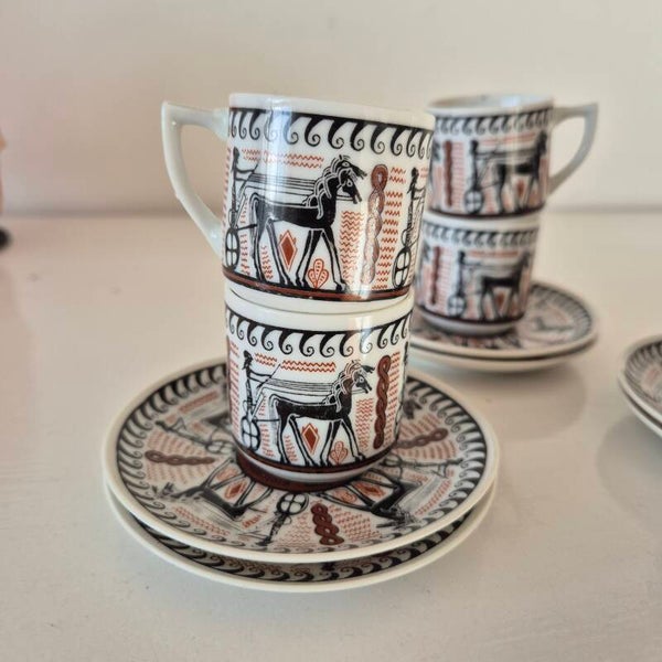 Grieks Mokka Servies