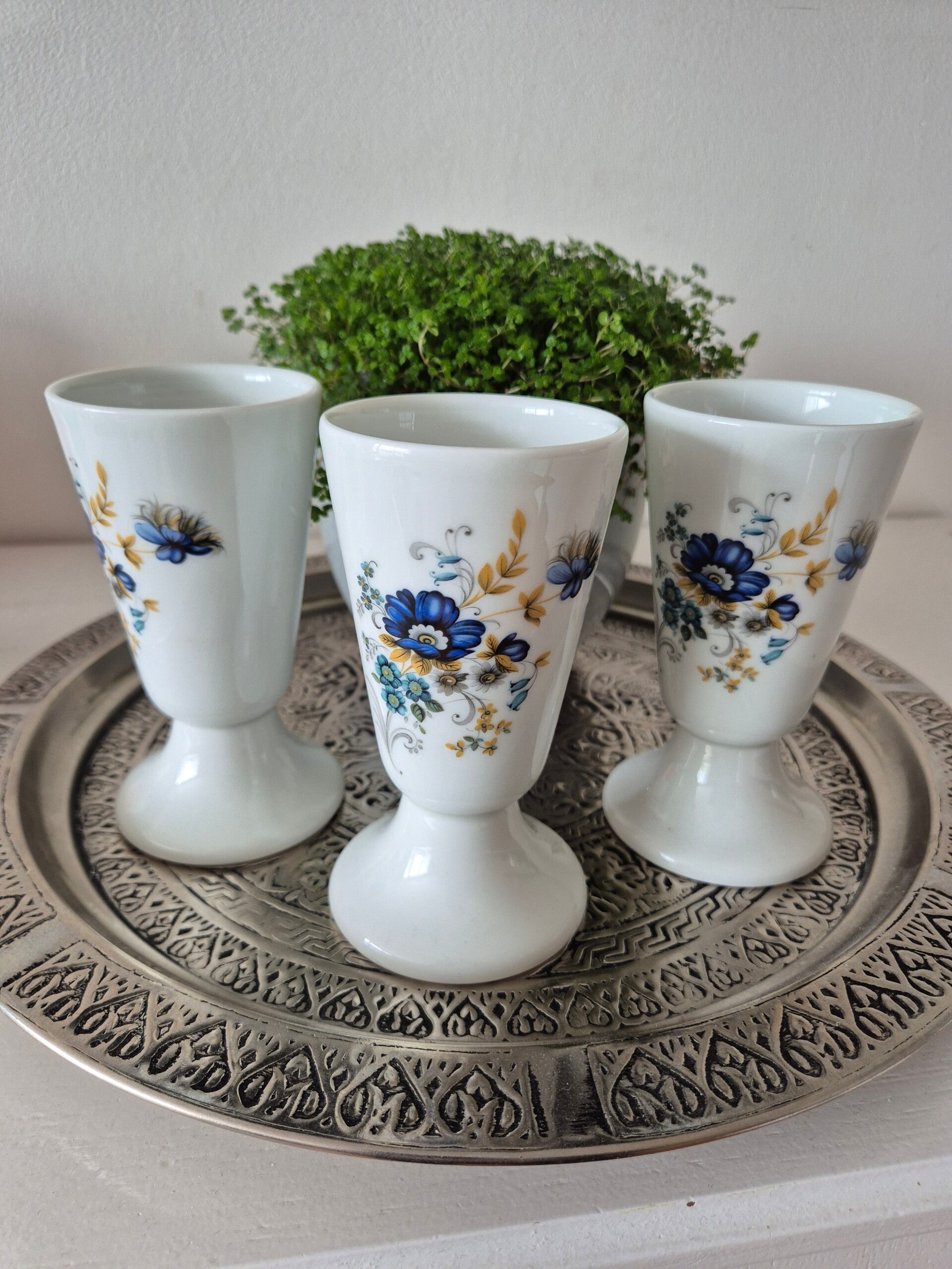 Vintage Limoges Mazagrans - Set van 3