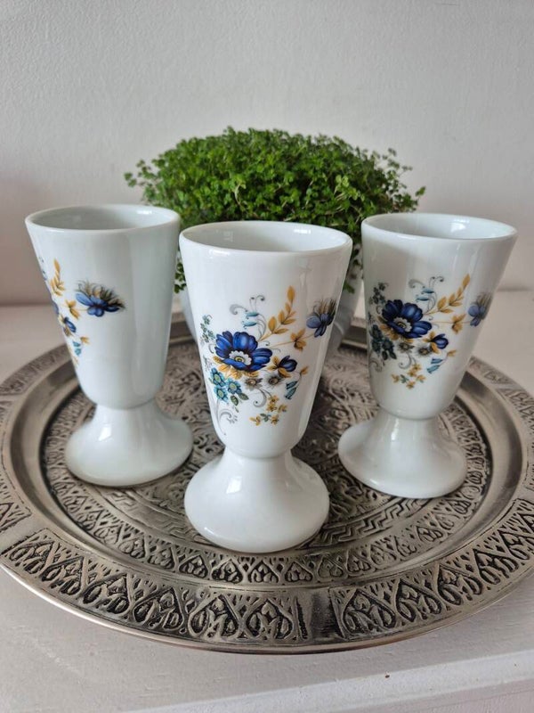 Vintage Limoges Mazagrans - Set van 3