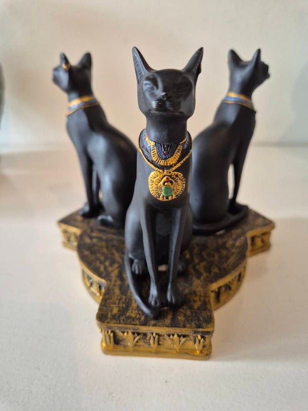 Egyptisch Kattenbeeldje -Bastet Theelichthouder