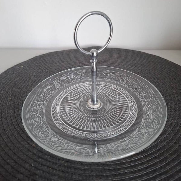 Vintage Glazen bonbonnière