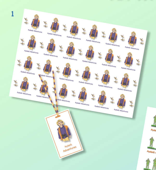 AA WRAPPING PAPER SHEETS AND TABS