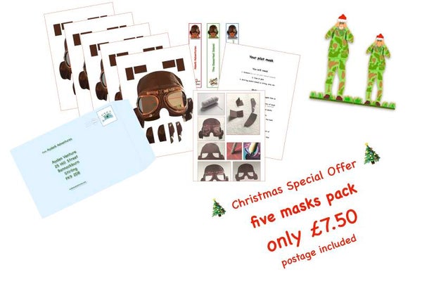 FIVE MASK FLYING HELMET PACK