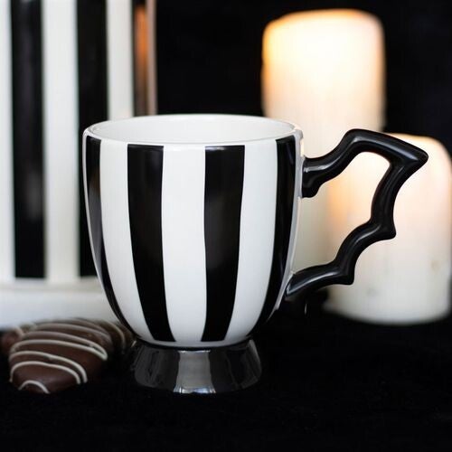 Striped Ceramic Teacup