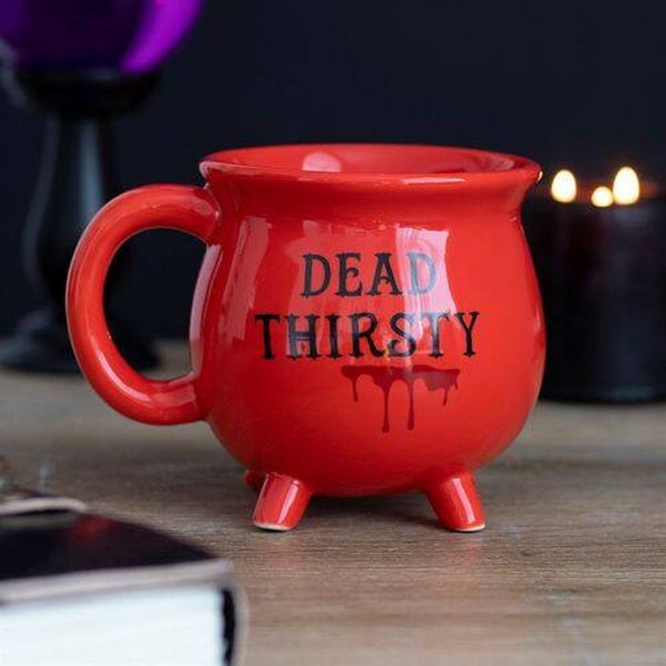 Witches' Cauldron Mug - Red - Dead Thirsty