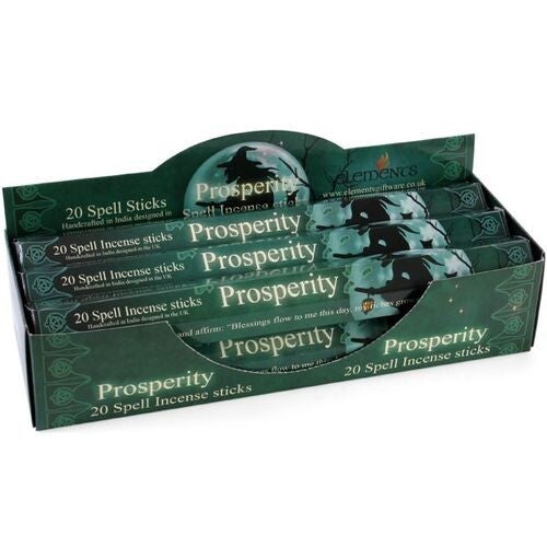 Lisa Parker - 6 Packets of Prosperity Spell Incense Sticks (Jasmine)