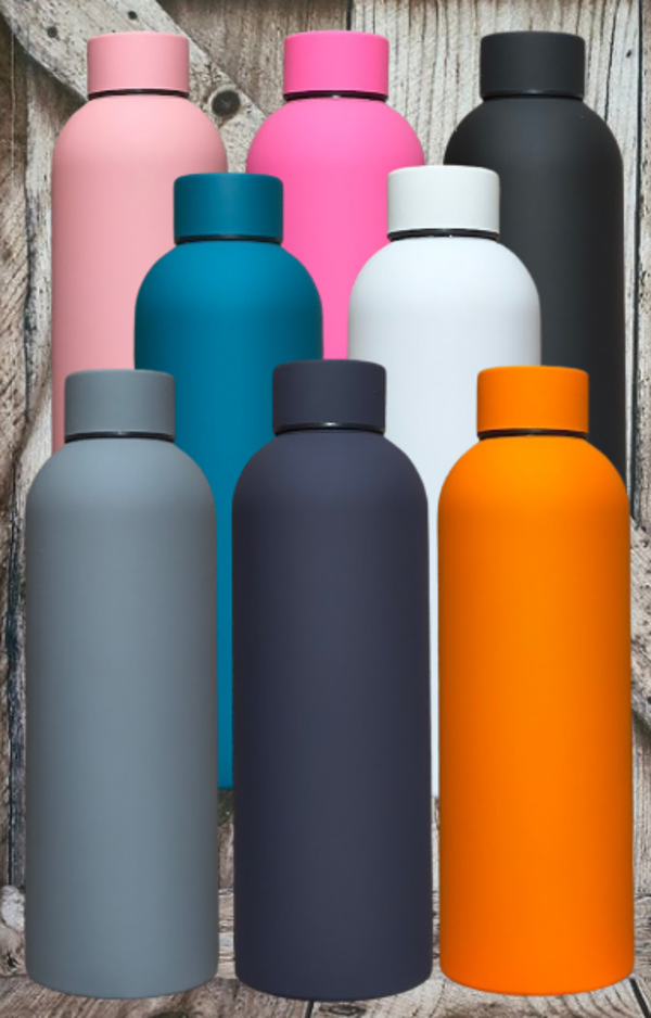 Matte Finish Water Bottles