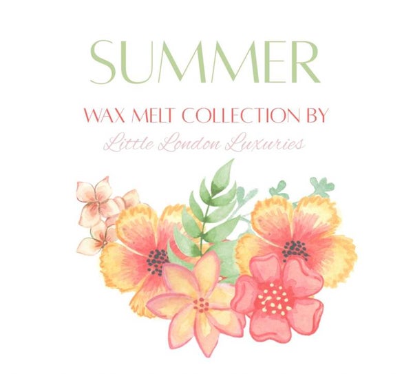 Summer wax melt collection