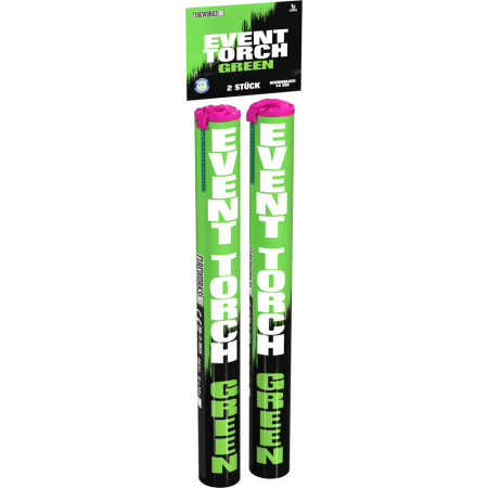 EVENT TORCH GROEN (GREEN) 2 STUKS GROENE FAKKELS