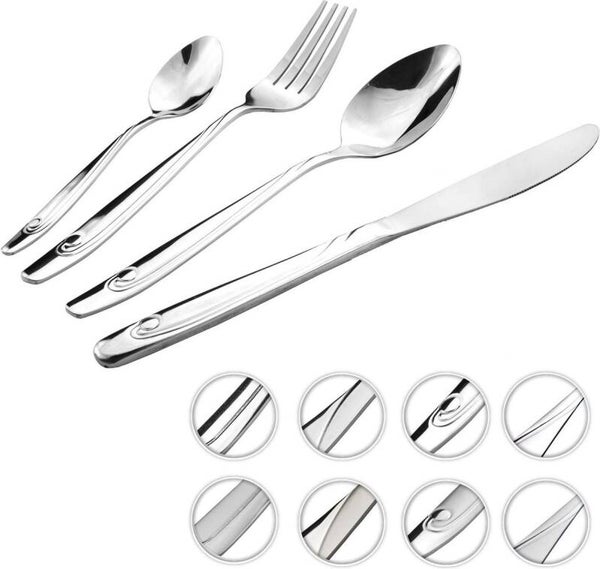 Bestekset - 24 delig - RVS