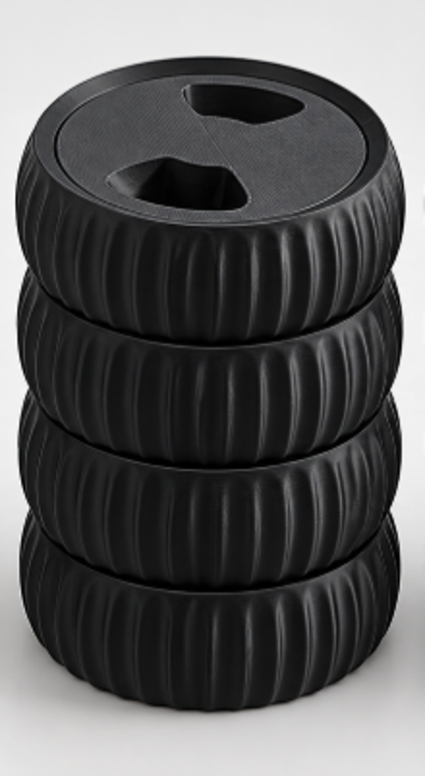 RMMS Kabelroller maat L – 4 stuks
