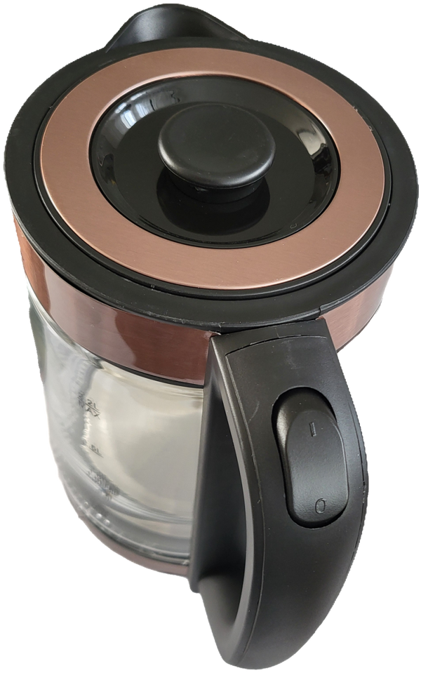 Ultrabestendige Glazen Waterkoker met LED - 2,2 liter, 1500 watt