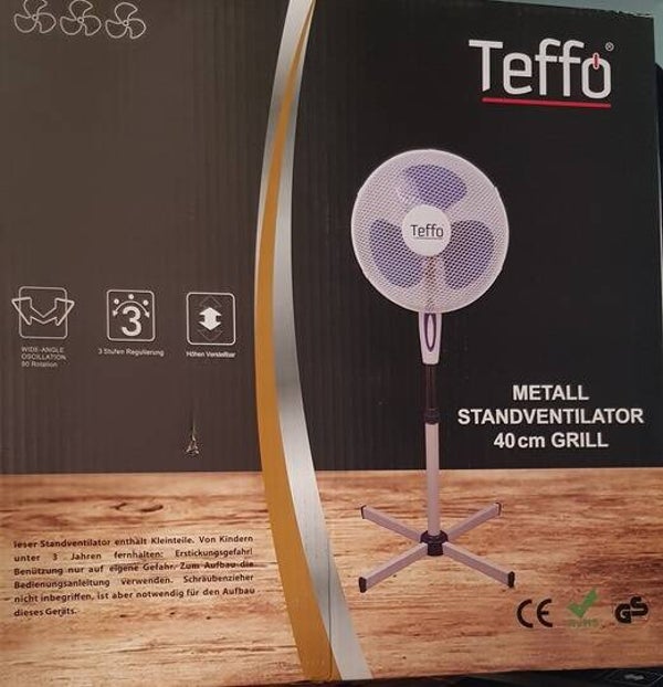 Teffo Heavy Duty Staande Ventilator
