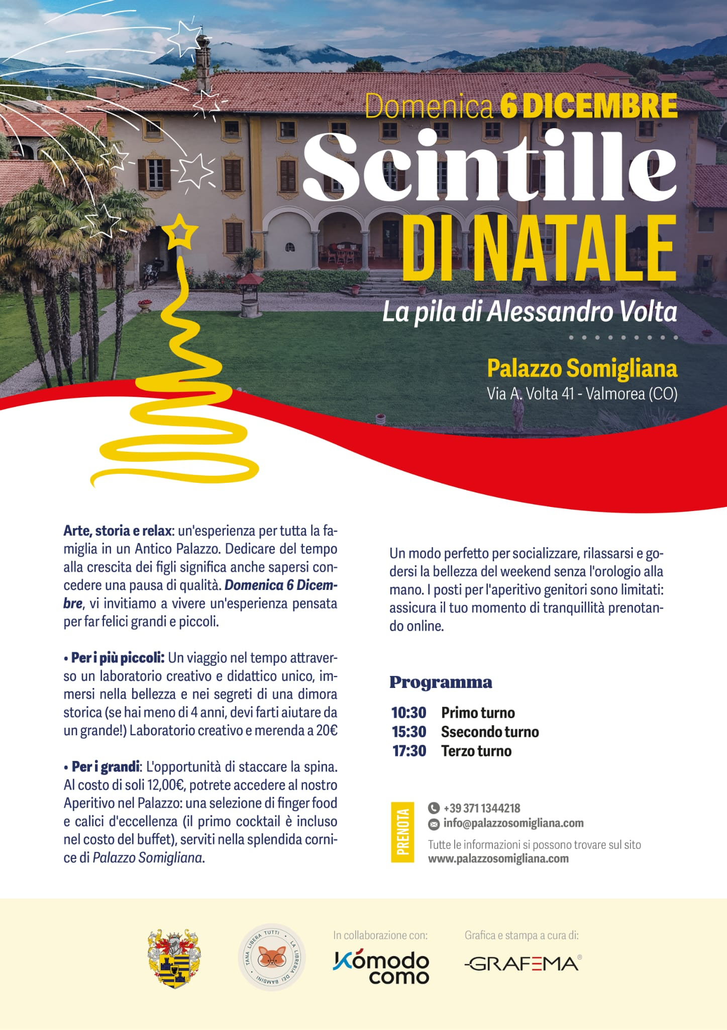 Scintille di Natale - la pila di Alessandro Volta