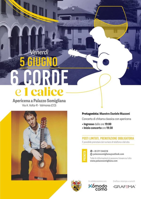 6 Corde e 1 Calice - Aperitivo Classico a Palazzo Somigliana