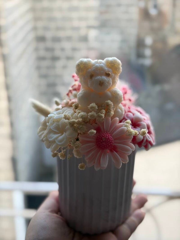 Fondants “Jardin Fleuri & Ourson”