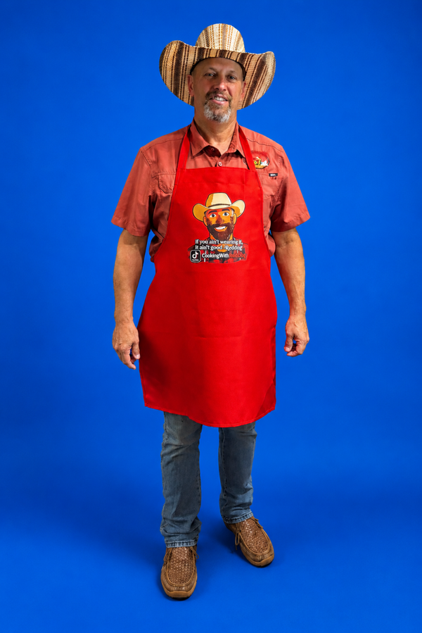 Ain’t wearing it ain’t good apron