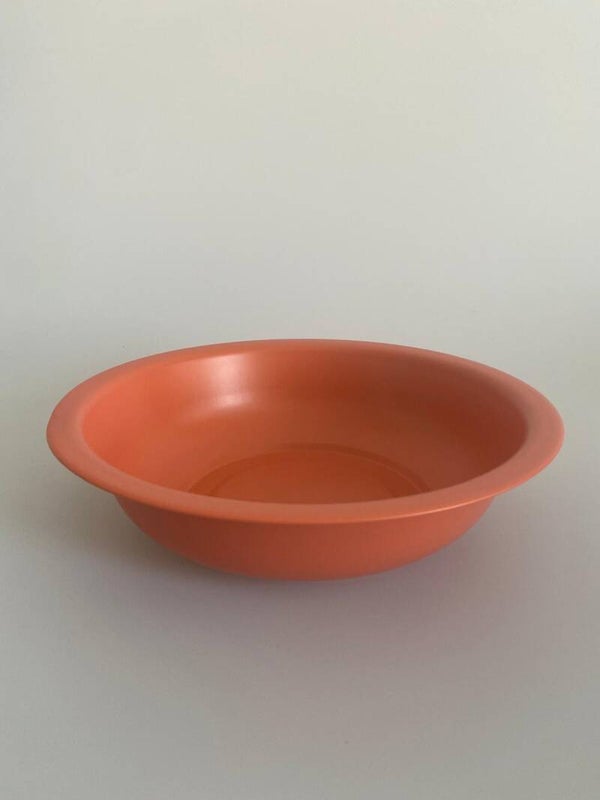 Zink Schaal Zalmroze L - H9,5xD31,5 cm