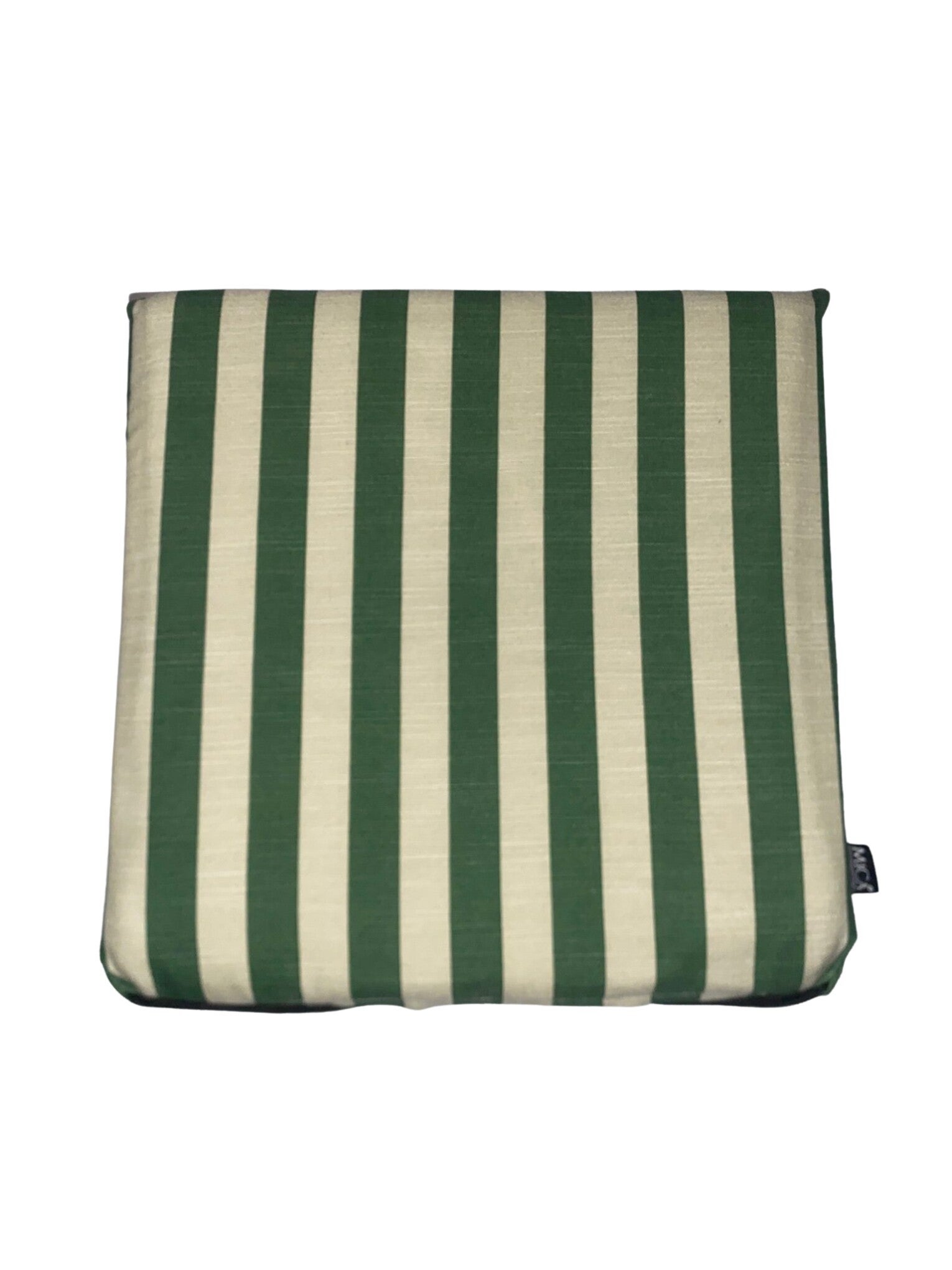 Mica Kim Bistro Kussen Donkergroen 40x40x5 cm – Tuinkussen Stoel – Outdoor Zitkussen voor Bistroset