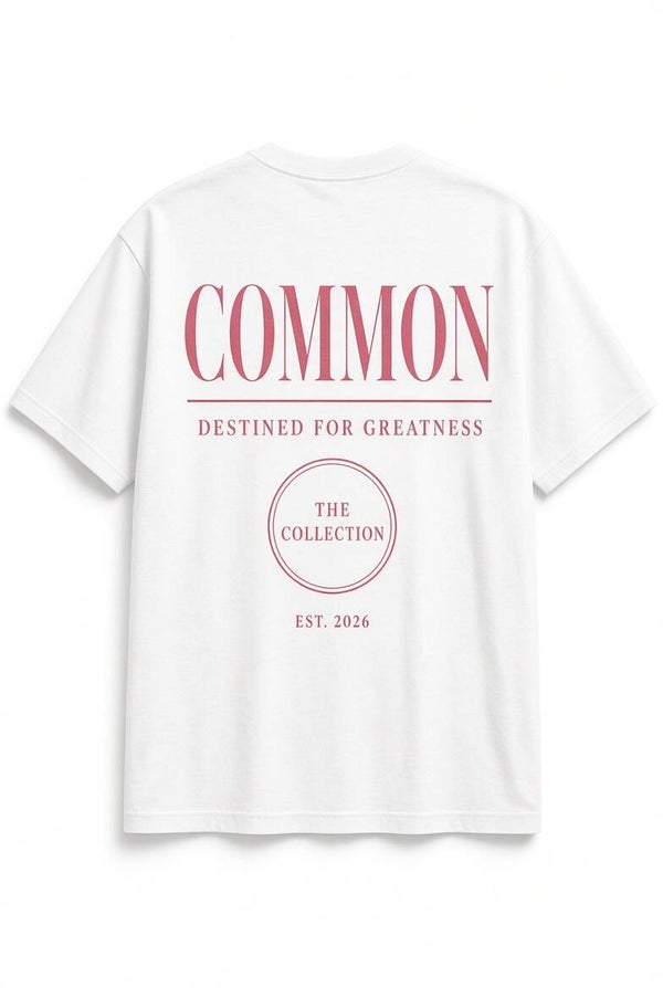 "The Collection" Graphic Tee (White & Pink)