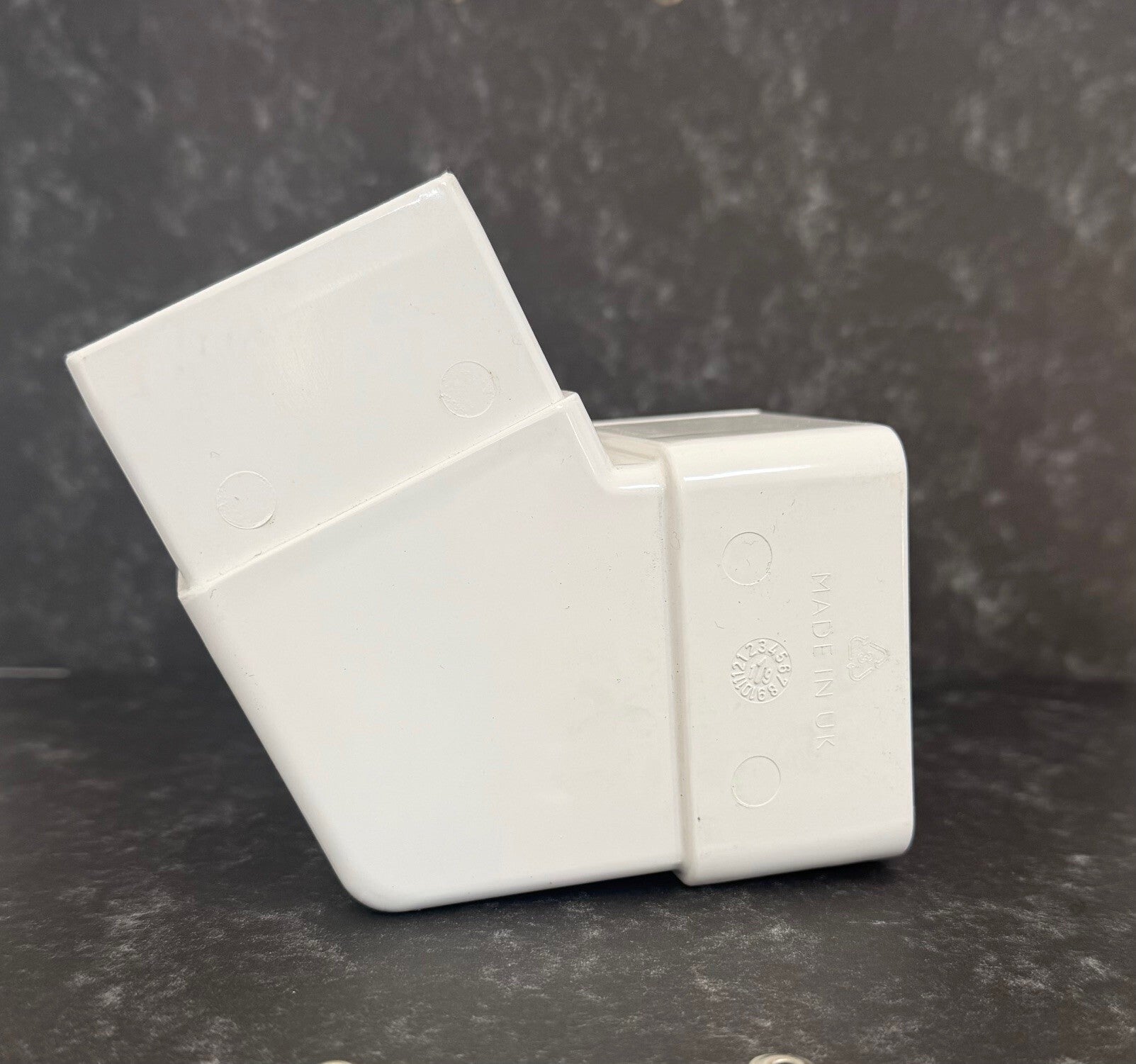 Downpipe Offset Bend - WHITE