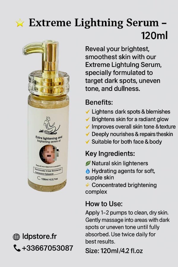 🌟 Extreme Lightening & Brightening Serum