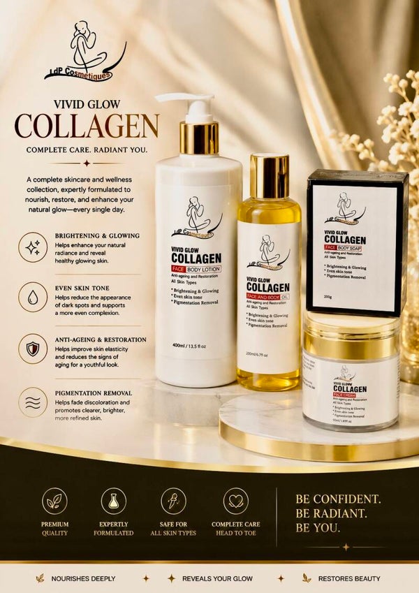 Collagen  anti aging care ( • Reduces Wrinkles + Firms Skin + Brightens )