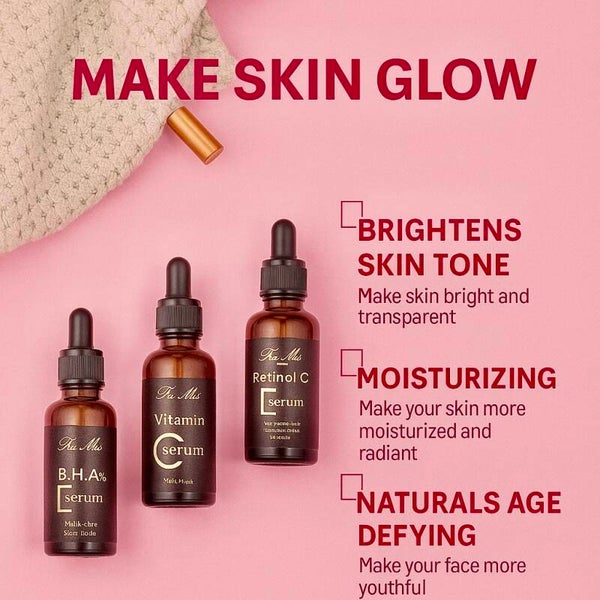🌸 Facial Serum Set –✨ Three Powerful Formulas✨
