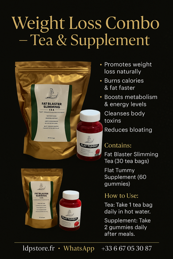 Weight Loss Combo – Tea & Supplement